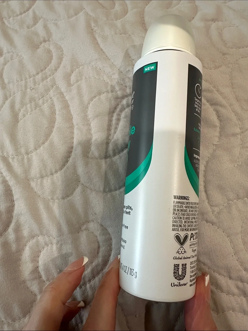 Whole Body Deo Spray - Aloe + Bamboo (Green)